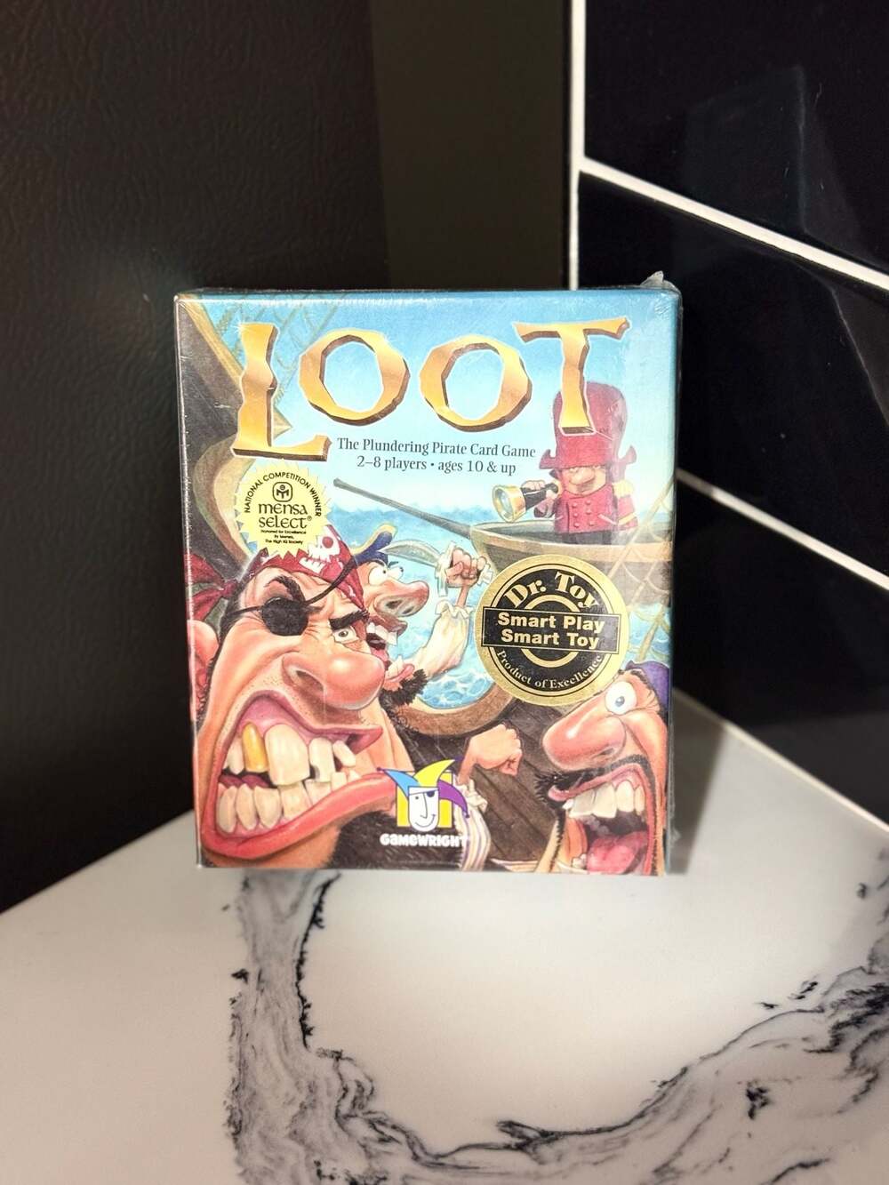 Loot, The Plundering Pirate Card Game Gamewright 2005 10+ Mensa Winner SEALED BR
